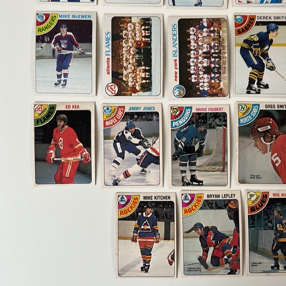 28 CARD LOT 1978-79 Vintage O-Pee-Chee Hockey Lanny McDonald Rogatien Vachon - Picture 4 of 10